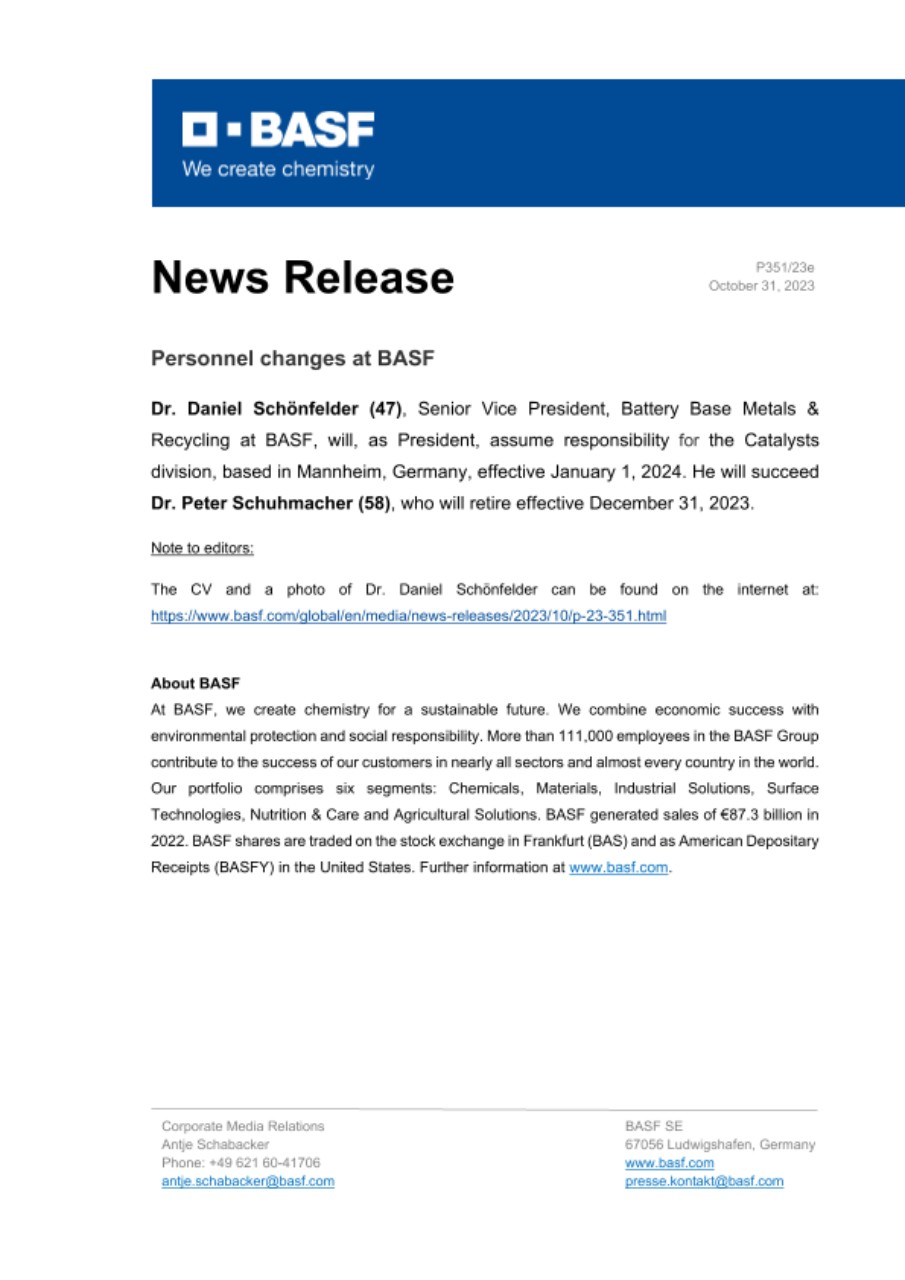 News Release